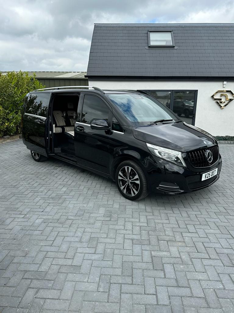 Experience Luxury with Mercedes V-Class Hire in Gravesend