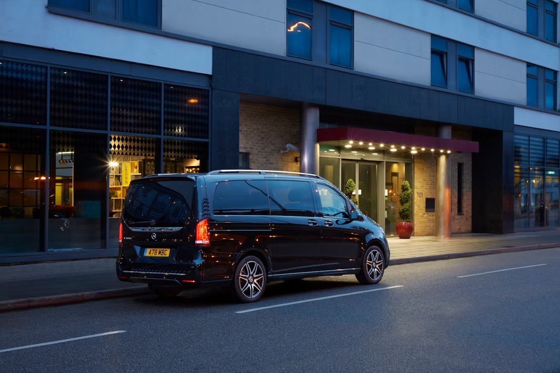 How the Mercedes V-Class Sets the Bar for Group Travel Comfort in England