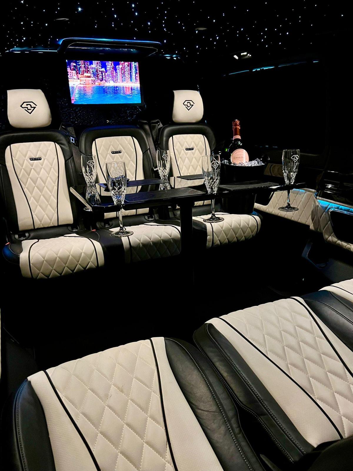 Mercedes V-Class Hire in Bridgend: Travel Elegance and Comfort